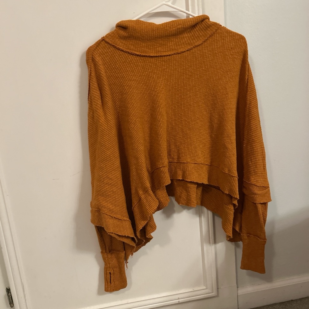 Cozy Women's Sweater in Warm Orange